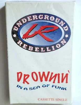 UNDERGROUND REBELLION SEALED 1995 SEA OF G FUNK RAP TAPE CASSETTE HIPHOP 12" lp - Image 1 of 4