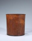 Antique Gentle Huanghuali Wood Carved Brush Pot  Exquisitely