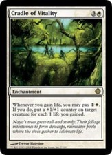 1x Cradle of Vitality LP, English MTG Shards of Alara