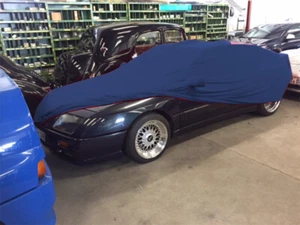 Vollgarage Schutzdecke blau mit Spiegeltaschen für Alpine A610 / V6 GT Turbo - Picture 1 of 2