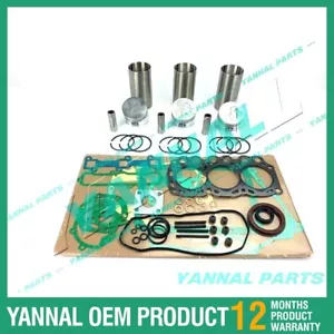 New Mitsubishi L3E Overhaul Kit With Full Gasket Set STD ( PIN-21MM ) - Picture 1 of 3