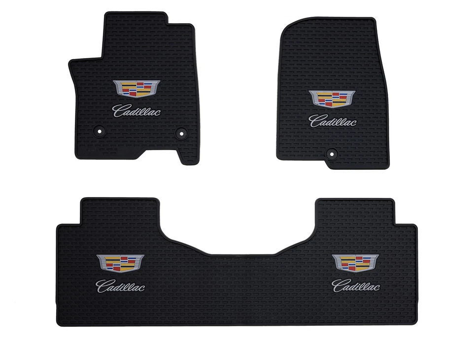 Juego de 3 piezas Lloyd Mats All Weather para Cadillac Escalade ESV 2021-ON Foto 1 de 4