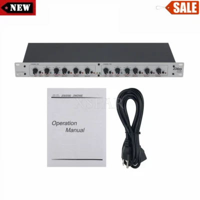 234XS Crossover Stereo 2-Way/3-Way Electronic Crossover Mono 4-Way Audio Device - Image 1 of 4