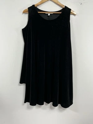 Vestido de fiesta pulóver hasta la rodilla The Vanity Room XLP negro para mujer  Foto 1 de 4