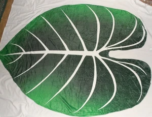 Blattformförmige Decke weich stilvoll Sofaüberwurf dünn Bett Stuhl Sofa groß 86" mal 60" - Bild 1 von 3