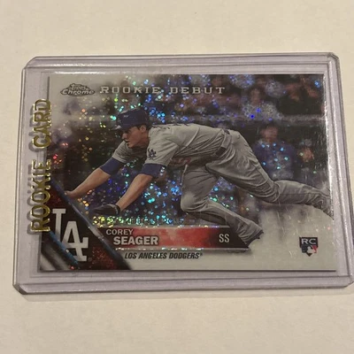 2016 Topps Chrome Update - Corey Seager #HMT41 Refractor (RC) - Image 1 of 2