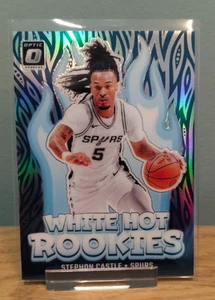 2024-25 Donruss Optic Stephon Castle RC #6 White Hot Rookies Silver Prizm - Bild 1 von 1