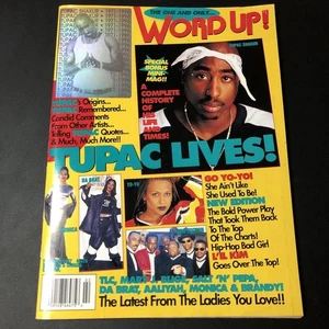 Word Up! Magazine Feb 1997 TUPAC LIVES Cover Story Rare VINTAGE Hip Hop Issue - Picture 1 of 8