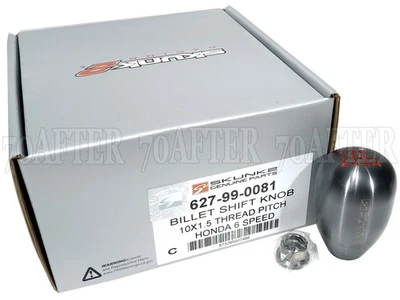 Perilla de cambio ponderada Skunk2 Billet para Honda/Acura M10x1.5 de 6 velocidades Foto 1 de 3