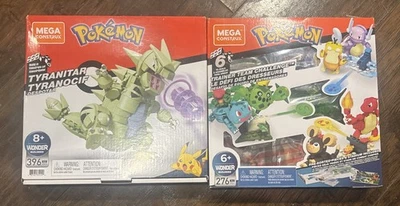 MEGA Construx Pokemon Tyranitar and trainer team challengetm NEW - Image 1 of 4