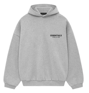 Fear of God Essentials Fleece Hoodie (FW24) AUTHENTIC Light Heather Gray XS - Bild 1 von 2