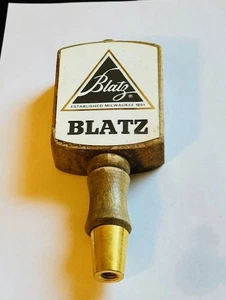 Vintage BLATZ Brewing Company Beer Keg Tap Handle - Picture 1 of 2