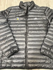Adidas Herren San Jose State Spartans Team schwarz gefütterte Jacke mit durchgehendem Reißverschluss 2XL - Bild 1 von 9