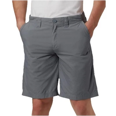 Pantalones Cortos COLUMBIA Para Hombre Ropa Deportiva Gris Algodón Lavado Talla 10 36 Nuevos Foto 1 de 4