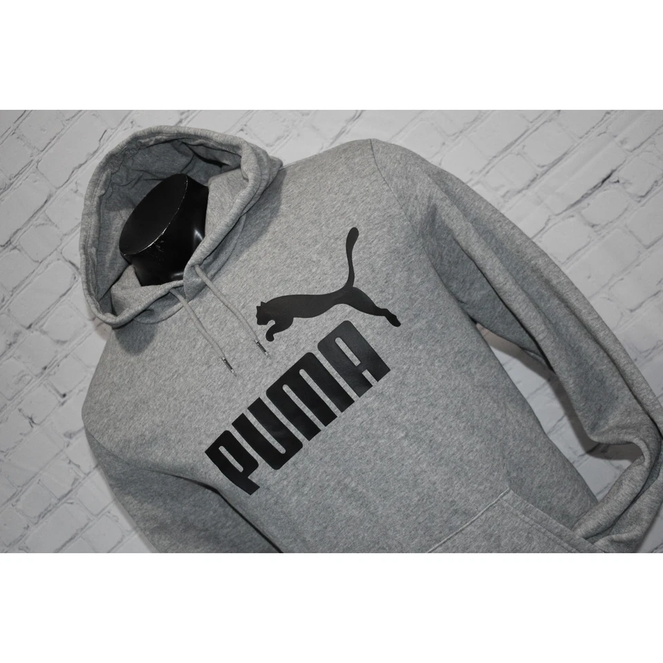 Мужской пуловер с капюшоном PUMA размер XL функциональная смесь полиэстера передний карман - Изображение 1 из 4