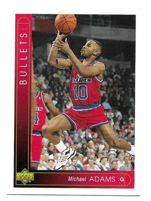 MICHAEL ADAMS 1993-94 UPPER DECK CARD MINT CONDITION - Image 1 of 2