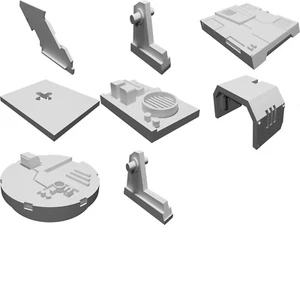 Hull Extension Kit Compatible with Games Workshop Stormraven Gunship Models - Picture 1 of 3