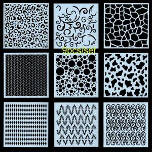 Embossing Scrapbooking Layering Stencils Painting template Geometric patterns