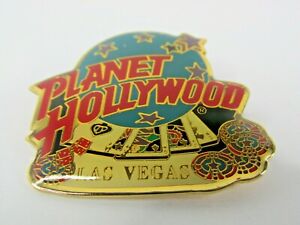 Planet Hollywood Las Vegas Classic Globe Logo w/ Poker Chips, Dice & Cards