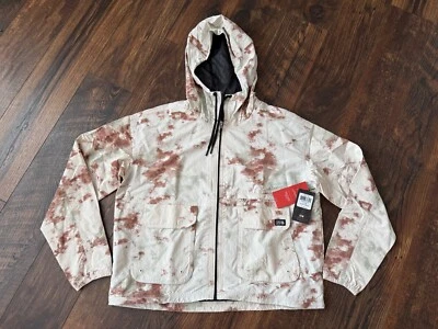 NUEVA Chaqueta cortavientos Mountain Hardwear Stryder cremallera completa con capucha para mujer grande Foto 1 de 2
