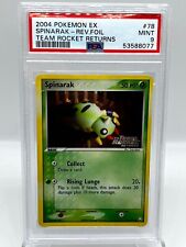 Spinarak 78/109 EX Team Rocket Returns Reverse Holo Pokemon Card PSA 9 MINT