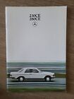 Brochure Catalogo Prospekt Mercedes 230Ce 280Ce 1979  Italiano 42 Pag Perfetto