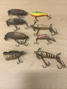 Vintage Angelköder Set Herron Clatter Rattlin Rapala Hula Hopper Eger Bait Co - Bild 1 von 5
