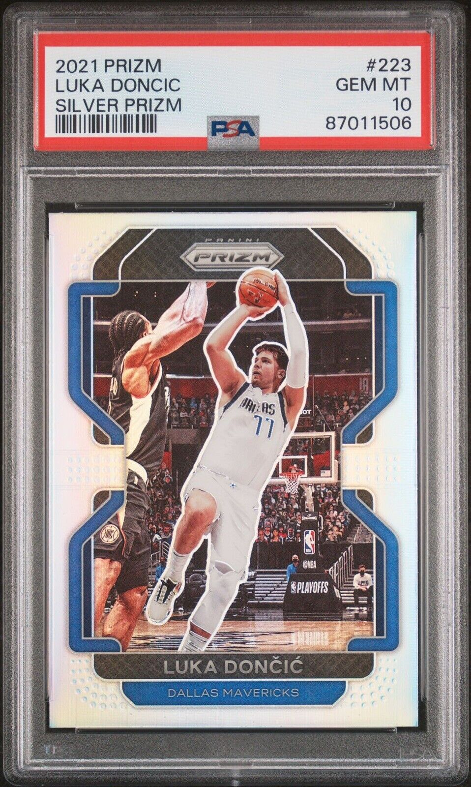 2021-22 Panini Prizm Luka Doncic #223 Silver Prizm PSA 10 💎 GEM MINT