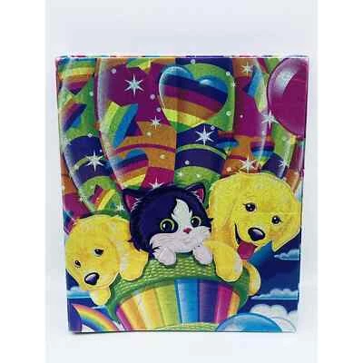 Raro globo aerostático LISA FRANK de colección años 90 gatitos cachorros labrador Foto 1 de 4
