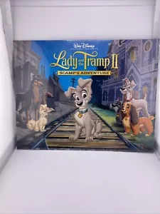 Walt Disney Lady and the Tramp II Scamp's Adventure Lithograph Portfolio  SEALED - Picture 1 of 2