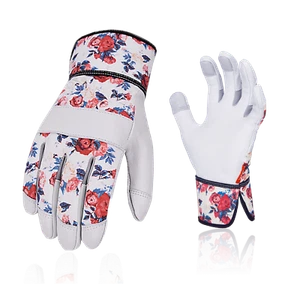 Vgo 1/3Pairs goatskin Leather Garden Gloves,Work Gloves,Puncture Proof(GA3561) - Picture 1 of 6