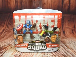 SUPERHERO SQUAD: Captain America and Nick Fury 2007 NEW - Picture 1 of 11