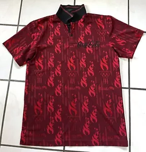 Poloshirt Olympische Spiele Olympia 1996 Atlanta Gr. S Coca Cola Sponsor Top - Bild 1 von 7