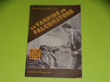 The Vampire Falcomstone - Mon Novel Policeman - Ed Ferenczi - 1954