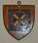 Vintage Western Command wall plaque shield WW2 British Army formation badge