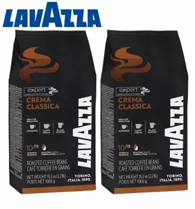 2kg (2 x 1kg) LavAzza Crema Classica Coffee, Espresso Beans **TWIN PACK OFFER** - Picture 1 of 11
