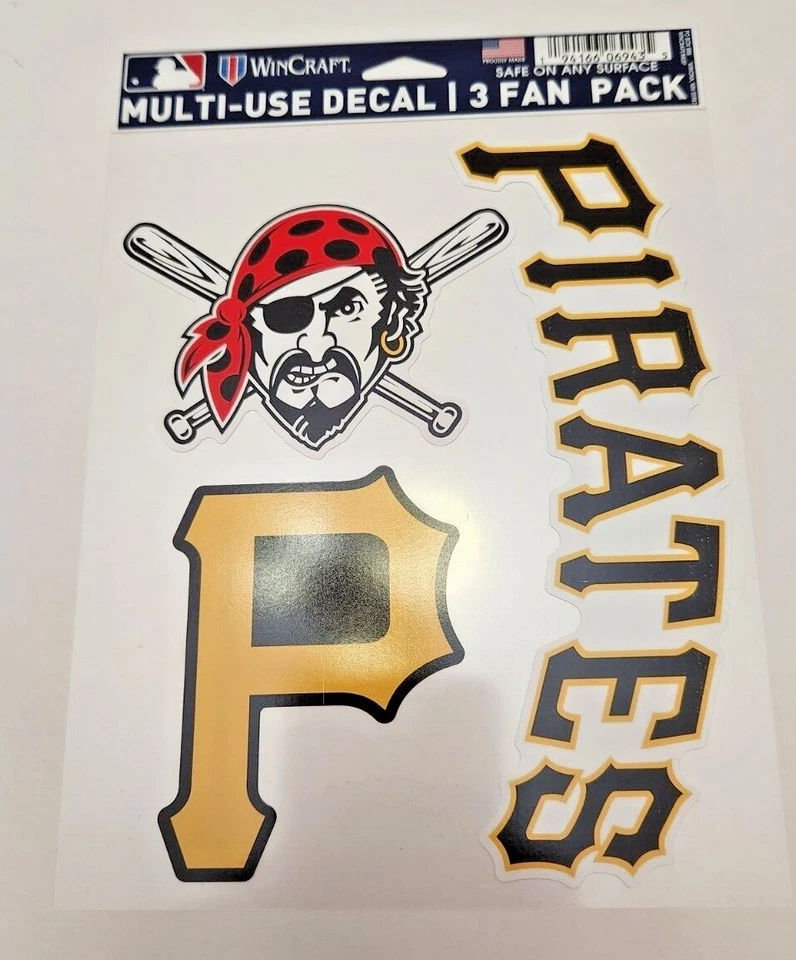 MLB Multi-Use Decal 3 Fan Pack - Image 1 of 1