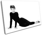 Audrey Hepburn Iconic Celebrities SINGLE Leinwand Wand Kunst Bild drucken