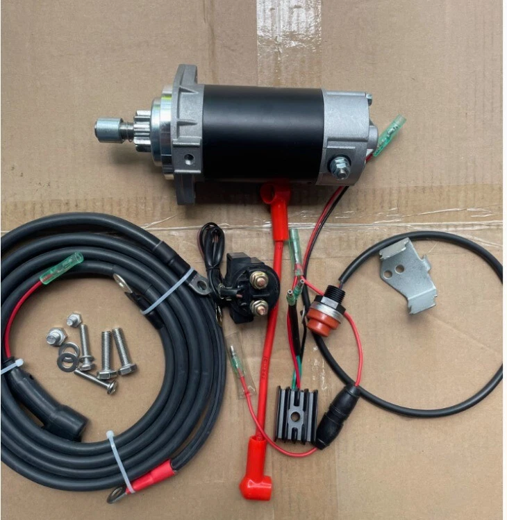 Electrical Start Conversion kit For Mercury 2 stroke 40HP Outboard - Image 1 of 1