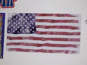 Bandera americana andrajosa #3 ideal para ventanas o carro de golf para auto camión SUV - Imagen 1 de 1