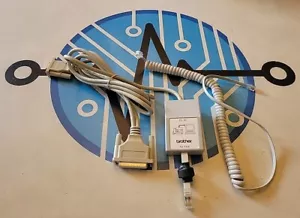 Cable de línea de línea de máquina a fax modelo Brother PCI-1 conexión + cable de teléfono - Imagen 1 de 5