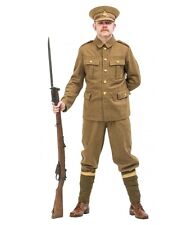 WW1 British army Uniform with Stiff peak cap- MADE TO YOUR SIZES