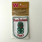 Vtg New Zealand Tiki Patch Maori Hei-Tiki Embroidered Worldwide Collector Series