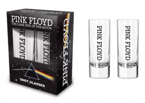 Pink Floyd Dark Side of the Moon Set of Two Shot Glasses - Picture 1 of 1
