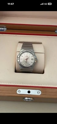 OMEGA Constellation CAJA Y TARJETA DE ACERO INOXIDABLE Foto 1 de 4