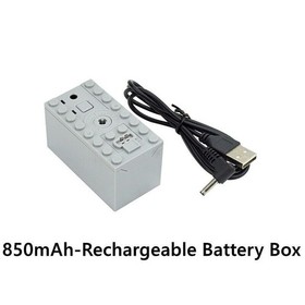 800mAh Rechargeable battery 8878-USB charging, compatible LEGO USA based