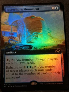Riverchurn Monument - Foil - Extended Art - DFT - MTG - EN - NM - 0381 - Picture 1 of 1