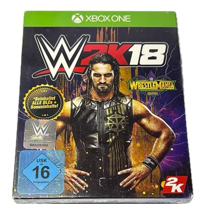 Neu WWE 2K18 Wrestlemania Edition Xbox One sealed wrestling kampf sport spiel - Bild 1 von 4