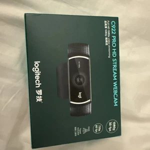 Logitech C922 Pro Stream Webcam HD 1080p/30fps or 720p/60fps Hyperfast Streaming - Photo 1/2