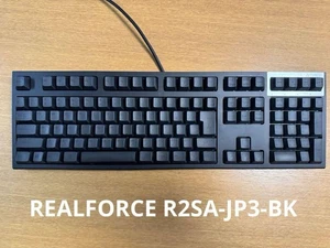 Topre Realforce Keyboard R2Sa-Jp3-Bk Japanese Array - Picture 1 of 6